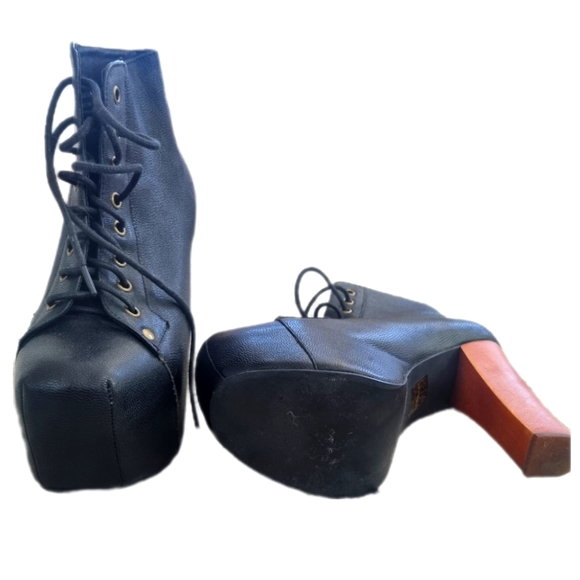 Jeffrey Campbell Lita boots, size 7m. - Picture 4 of 5